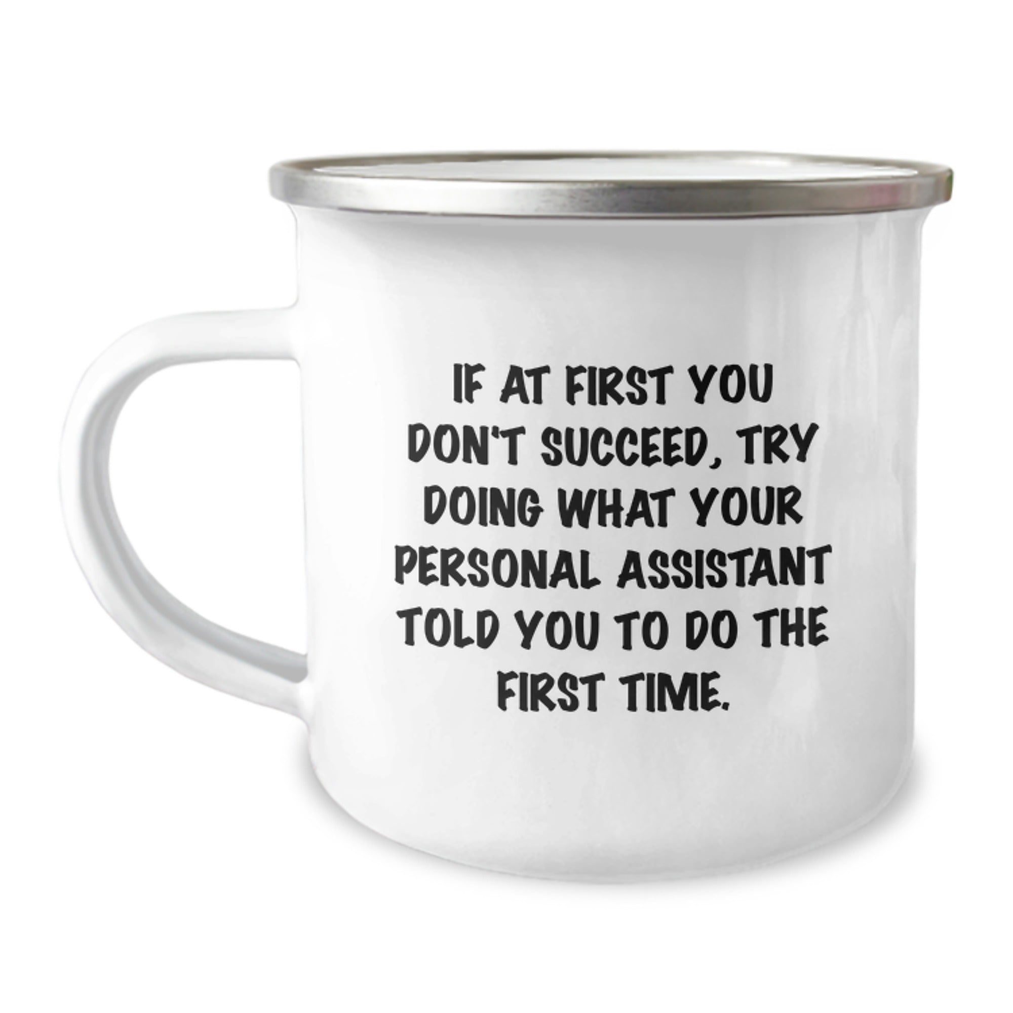 Funny Personal Assistant Christmas Unique Gifts from Friends for Camping Mug - Image 1