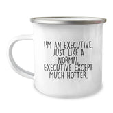 Funny Executive Gifts for Christmas, Gifts from Friends to Executive Men, Executive Camping Mug for Women, 'I'm An Executive' - Image 1