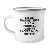 Unique Umpire Gifts for Umpire Enthusiasts Funny Birthday Camping Mug, Gifts from Friends for Umpire, Umpire Humor Mug - Image 1