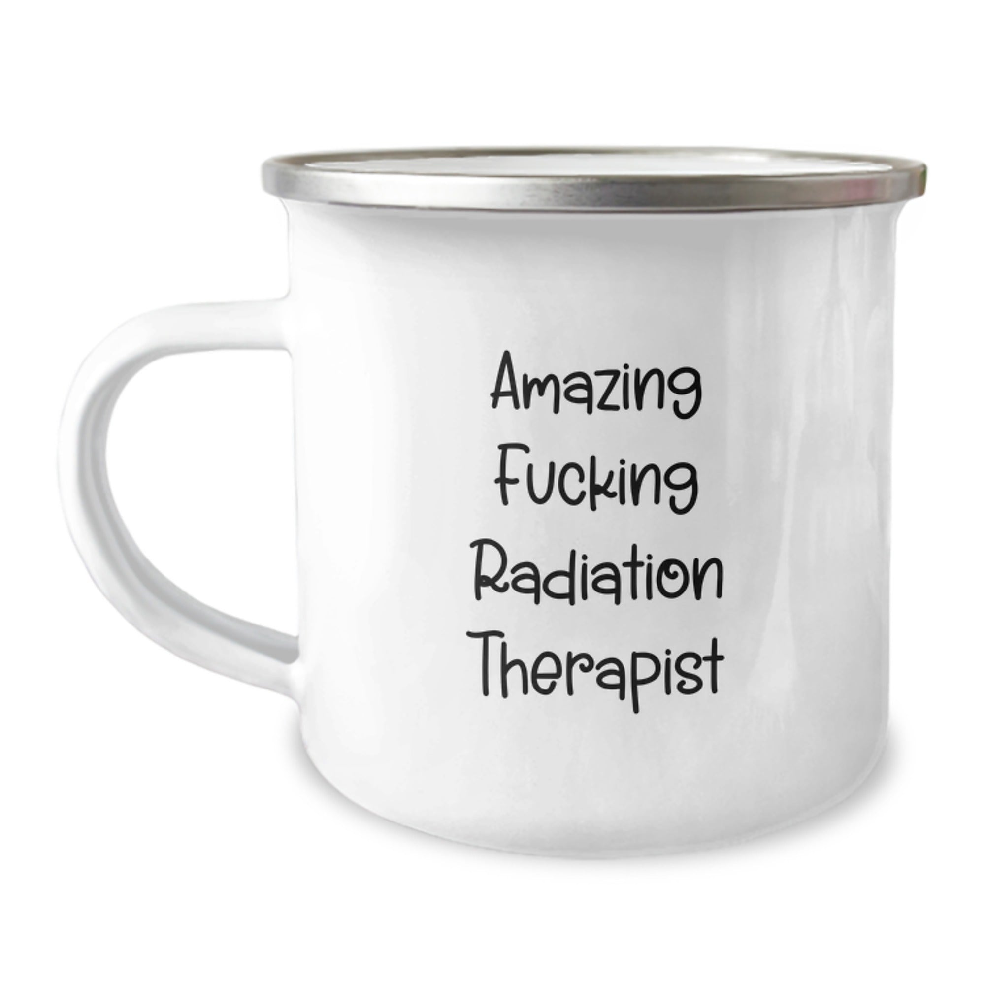 Funny Radiation Therapist Gifts from Friends - Amazing F--king Radiation Therapist Camping Mug for Birthday - Gifts for Radiation Therapist Men, Radiation Therapist Women, or Coworkers - Image 1