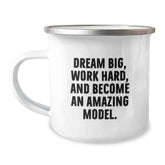 Funny Model Gifts for Men from Best Friends on Birthday Unique Camping Mug Quotes - Image 1