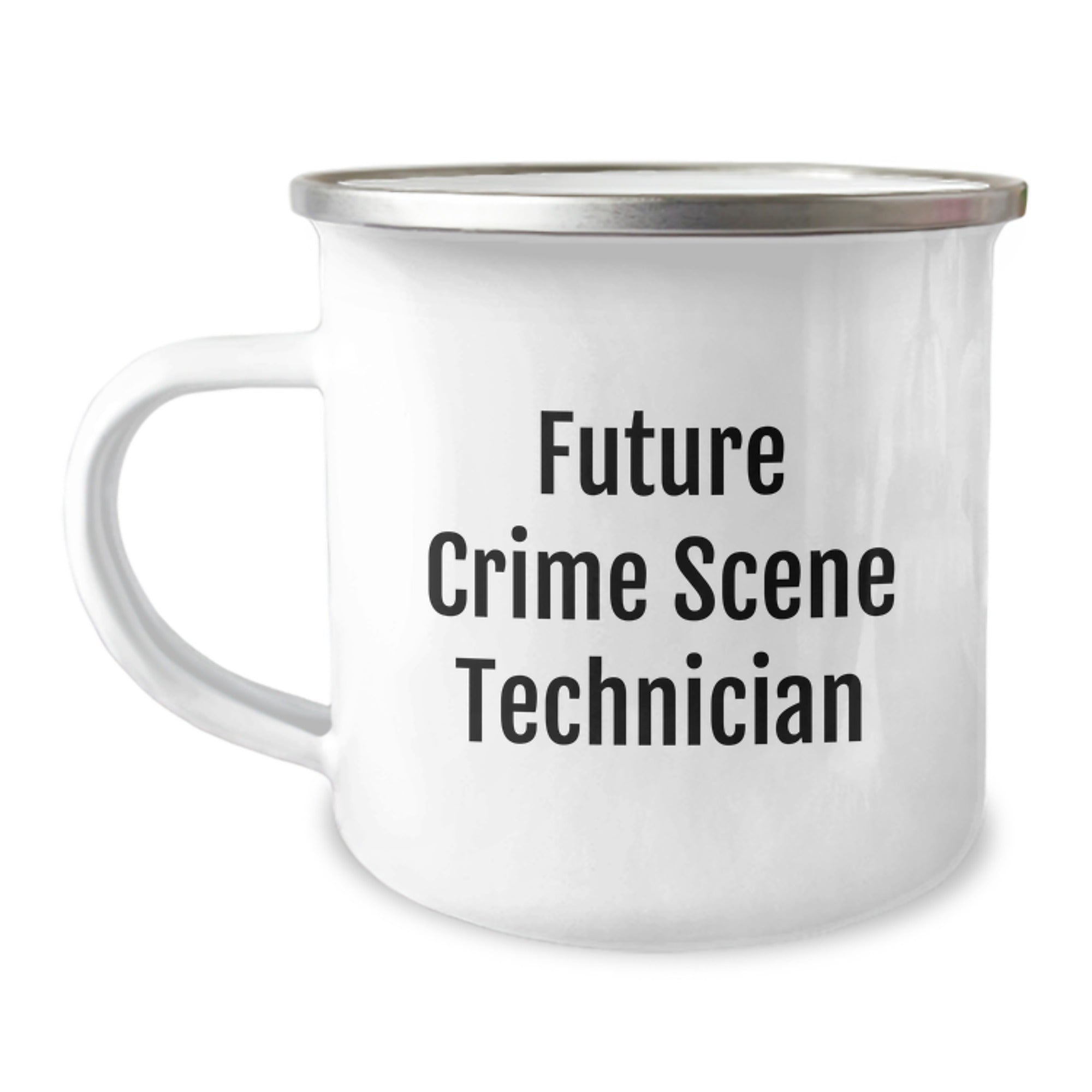 Funny Gifts for Crime Scene Technician, Cute Camping Mug for Future Crime Scene Technician, Christmas Unique Gifts from Family - Image 1