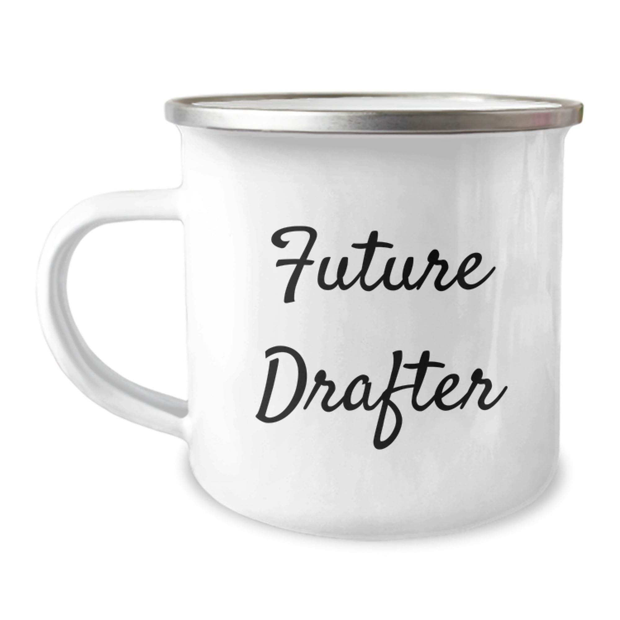 Funny Future Drafter Gifts for Men, Unique Drafter Camping Mug, Christmas Unique Gifts from Friends to Family - Image 1