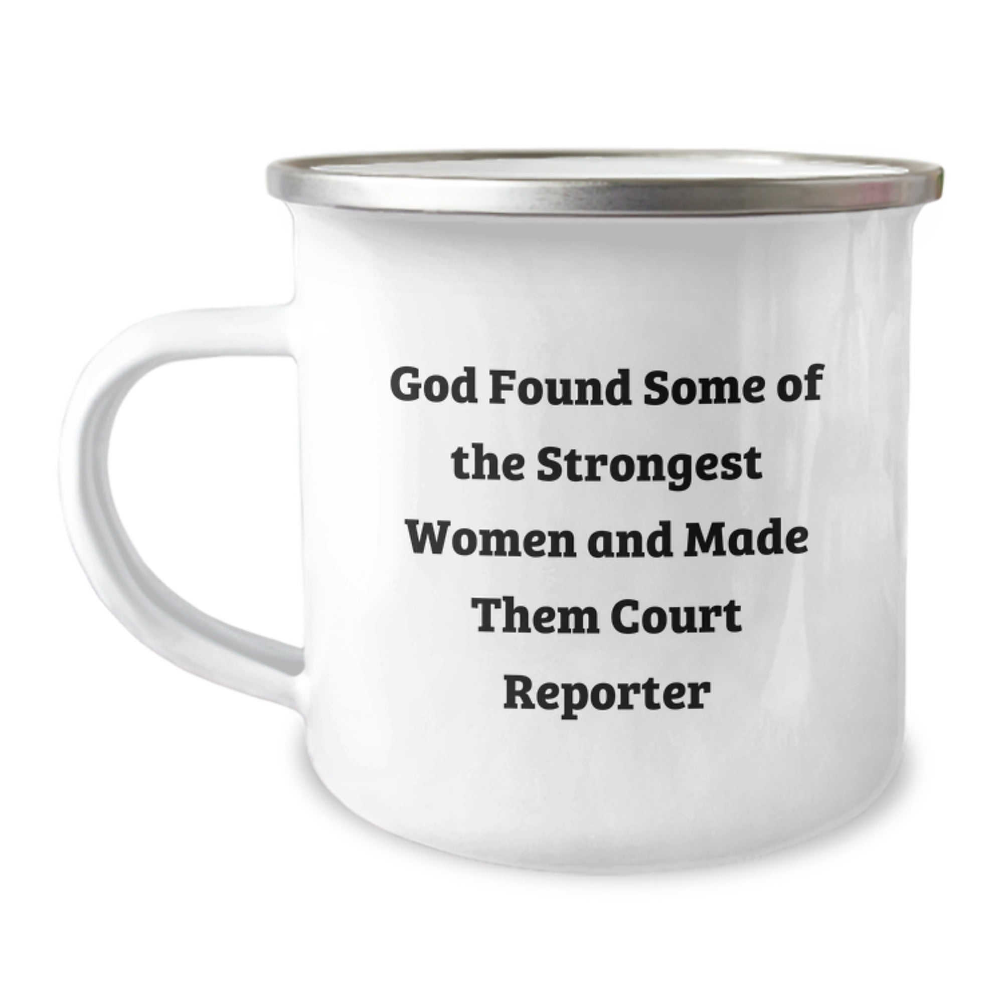 Funny Court Reporter Gifts, Inspirational Quote on Camping Mug, Gifts from Women, for Court Reporter Graduation - Image 1