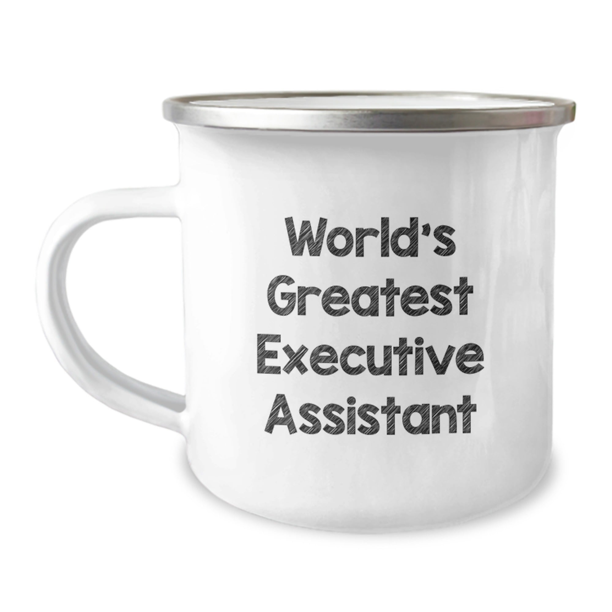 Funny World's Greatest Executive Assistant Gifts for Men Camping Mug, Unique Birthday Unique Gifts from Friends, Coworkers, Family to Executive Assistant, Men, Women - Image 1
