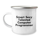 Funny Computer Programmer Birthday Unique Gifts from Friends - Smart Sexy Talented Mug for Men, Women, Coworkers, Family, Camping Enthusiasts, Programmers, Coders, Techies, Geeks, geniuss - Image 1