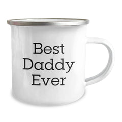 Funny Daddy Camping Mug for Birthday - Best Daddy Ever Gifts from Family, Perfect for Outdoorsy Dads - Image 2