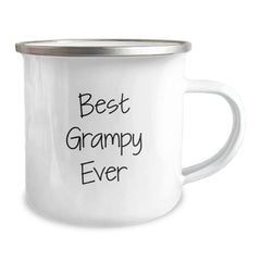 Funny Grampy Gifts from Men to Grampy, Best Grampy Ever Camping Mug for Birthday - Image 2