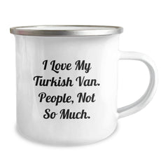 Turkish Van Cat Lovers, You'll Love This! Funny Camping Mug Gifts from Friends, Coworkers, Family, Birthday Unique Gifts for Men, Women, Turkish Van Cat Enthusiasts - Image 2