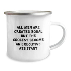 Executive Assistant Gifts for Men, Funny Camping Mug, Birthday Unique Ideas from Friends - Image 2