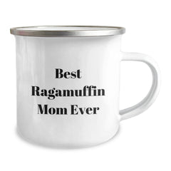 Ragamuffin Cat Mom Funny Gifts from Friends for Graduation Unique Camping Mug - Image 2