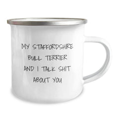 Funny Staffordshire Bull Terrier Dog Lover Gifts from Men to Friends for Christmas - Image 2