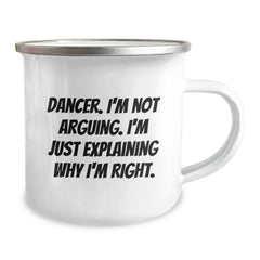 Funny Dancer Gifts for Dancers Friends - Camping Mug Christmas Unique Presents from Friends and Family - Image 2