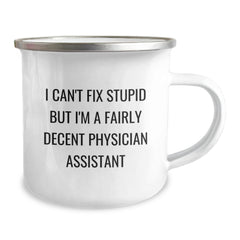 Funny Physician Assistant Christmas Camping Mug Gifts from Friends to Physician Assistant Men - Image 2