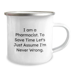 Funny Pharmacist Mug Gifts for Men - I Am A Pharmacist Sarcasm Christmas Unique Gifts from Friends for Him - Image 2