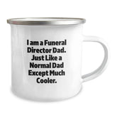 Funeral Director Gifts from Friends, Funny Quote Camping Mug for Graduation Unique Gifts, Perfect for Men Funeral Director Dads - Image 2
