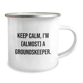 groundskeeper Gifts: Funny Quote Camping Mug for groundskeeper Birthday, Gifts from Men to Friends, Perfect for groundskeeper Enthusiasts - Image 2