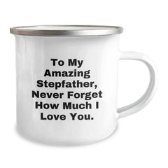 Funny Stepfather Gifts for Men from Family, To My Amazing Stepfather Never Forget How Much I Love You Christmas Unique Presents - Image 2