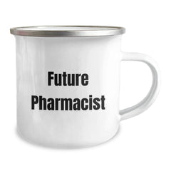 Funny Christmas Unique Gifts from Friends to Future Pharmacists - Camping Mug with Inspirational Quote - Unique Pharmacist Mug for Men Women Coworkers Family - Image 2