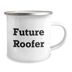 Funny Roofer Gifts for Him - Future Roofer Camping Mug - Graduation Unique Gifts from Friends - Image 2