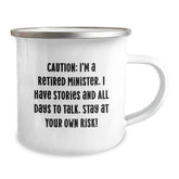 Minister Gifts, Camping Mug, Funny Quote, Birthday Unique Gifts, Gifts from Friends, Gifts for Minister - Image 2