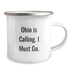 Ohio Camping Mug Funny Quote Gifts from Friends for Men and Women Birthday Unique Presents - Image 2
