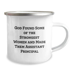 Funny Assistant Principal Gifts from Women for Men - Camping Mug with Inspirational Quote - Christmas Unique Presents - Image 2