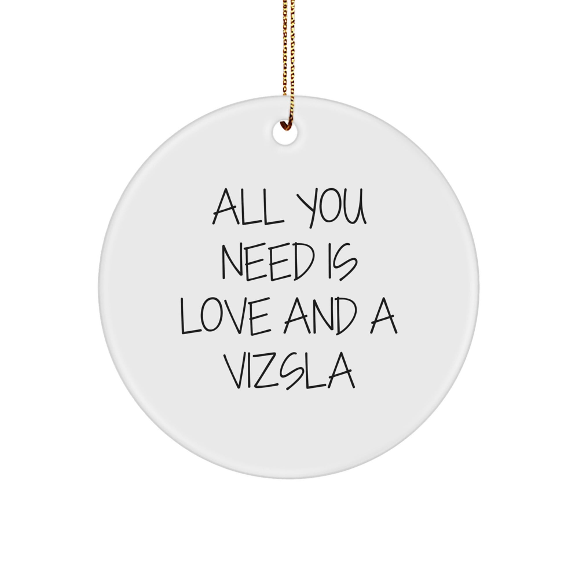Funny Vizsla Dog Christmas Unique Gifts from Friends for Men Women Family Vizsla Dog Lover - Image 1