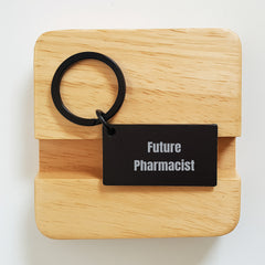 Funny Future Pharmacist Keychain Gifts from Friends for Christmas Unique Pharmacist Men Keychain - Image 2
