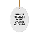 Funny Sheriff Gifts from Friends for Sheriff Friends at Christmas Unique Gifts - Image 1