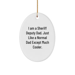 Funny Sheriff Deputy Dad Gifts from Men for Christmas Unique Gifts - Image 1