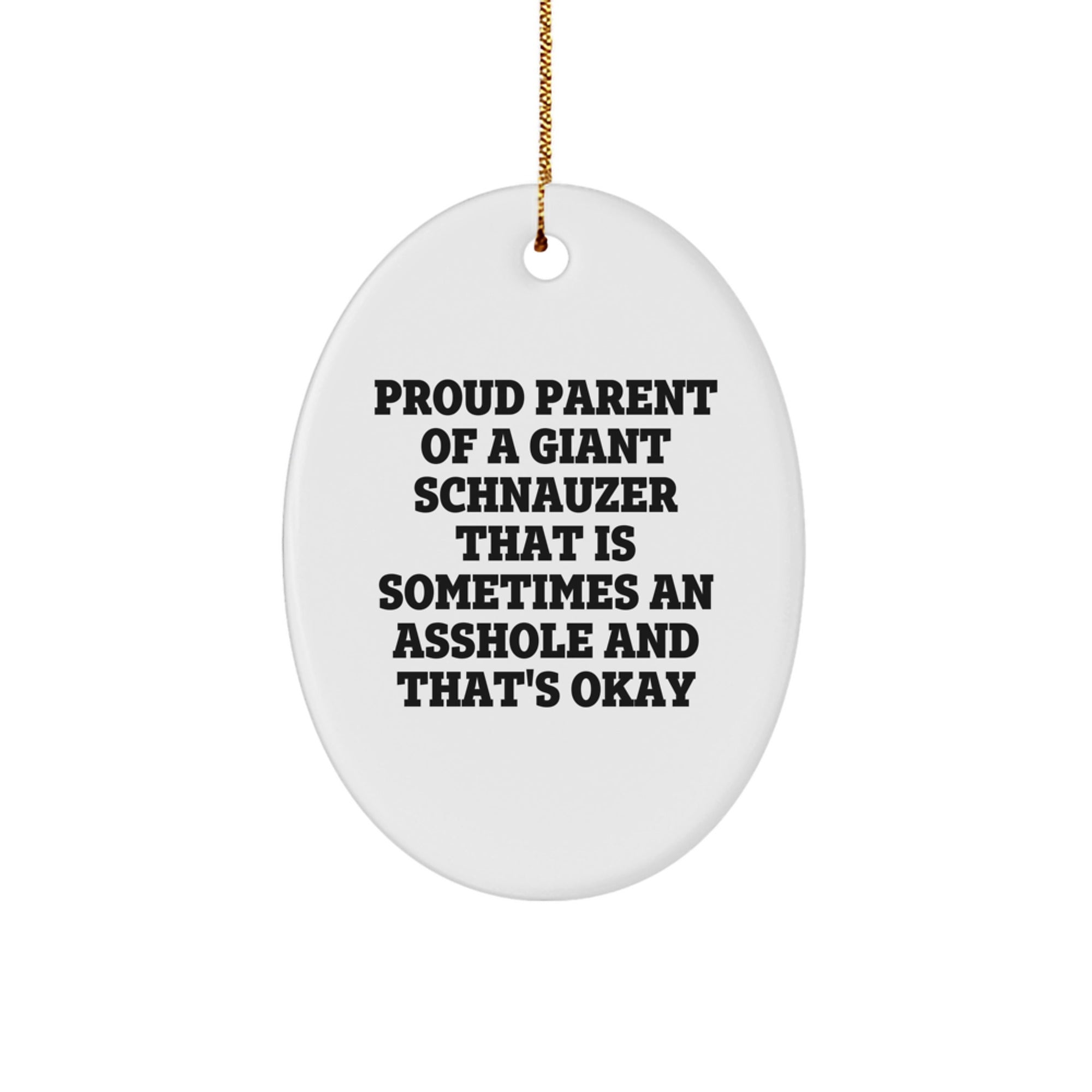 Funny Giant Schnauzer Dog Lover Gifts from Family, Friends, or Coworkers for Christmas Unique Gifts - Image 1