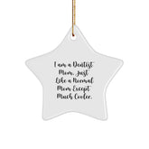 Dentist Mom's Cool Star Ornament Gifts from Friends for Christmas - Image 1