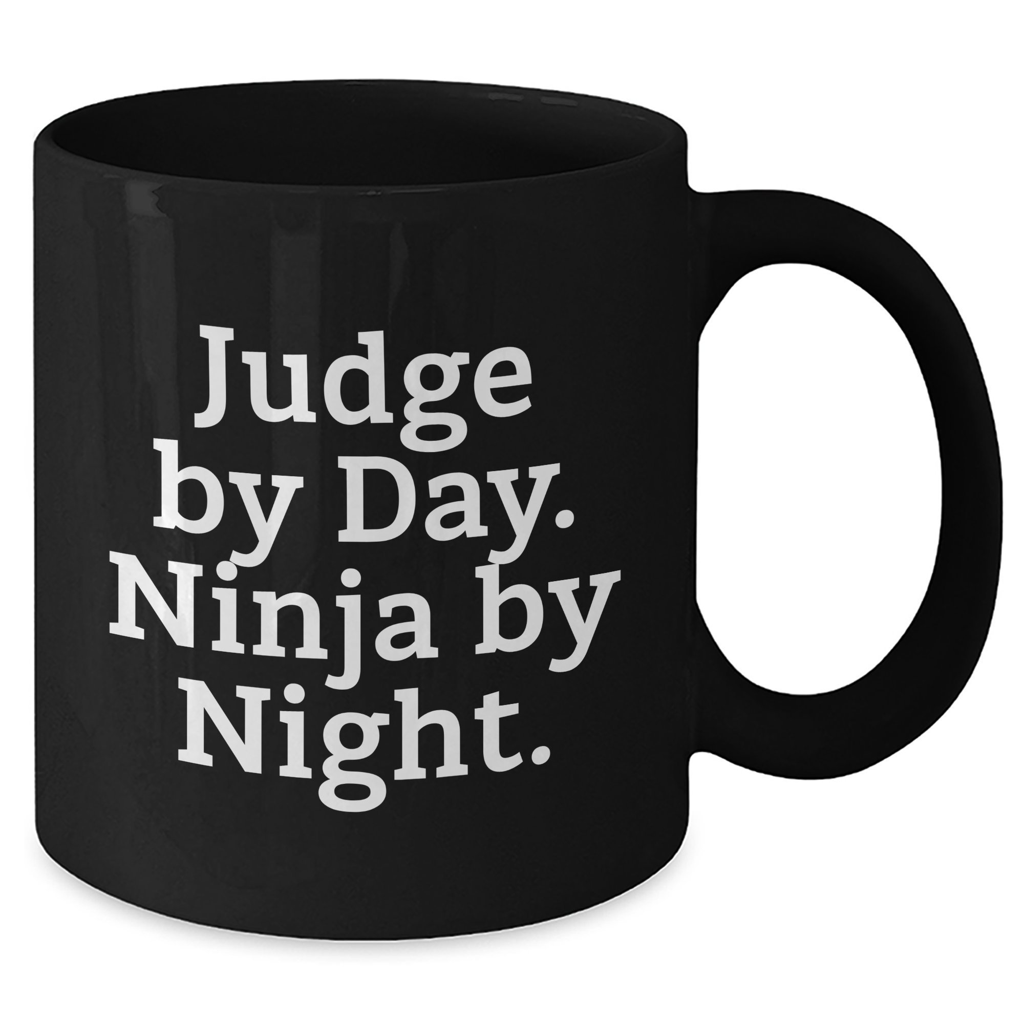 Judge By Day Funny Mugs Black Coffee Gifts from Men to Judge, Perfect for Father's Day Unique Gifts - Additional