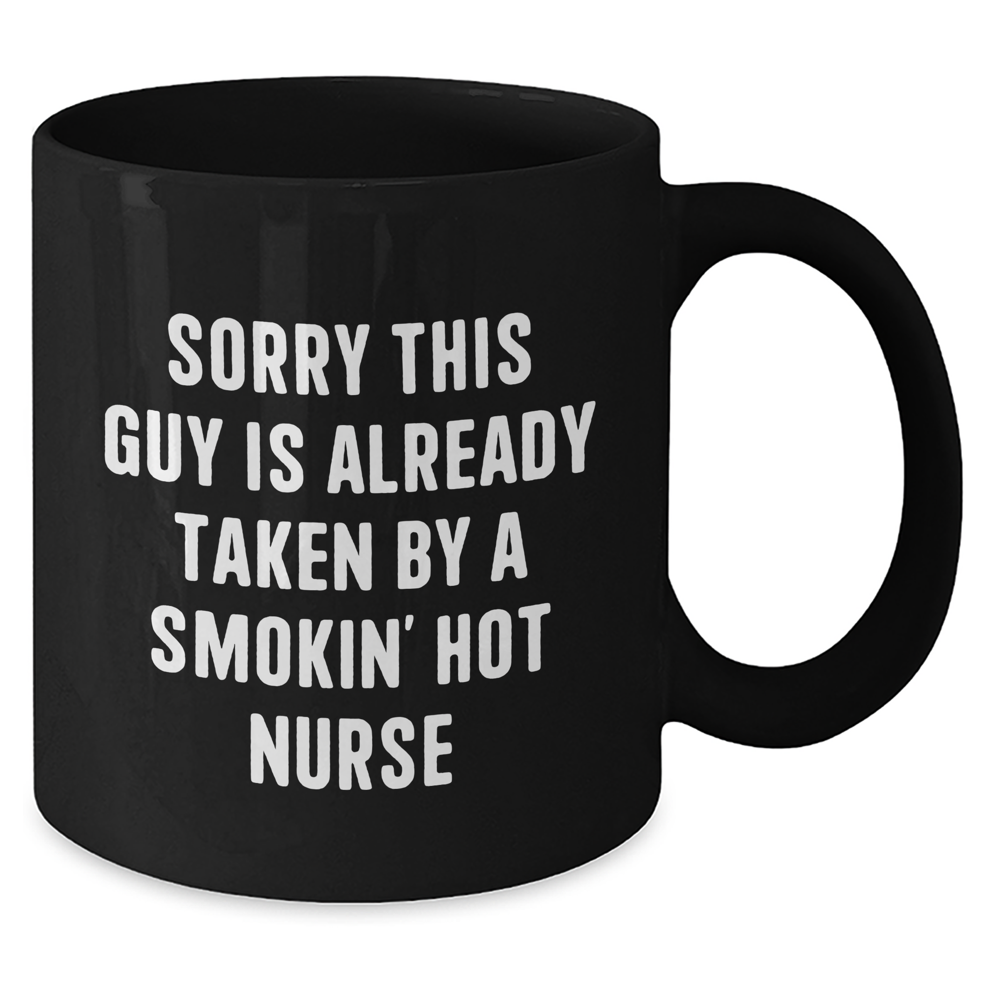 Nurse-Themed Black Coffee Mug, Funny Quote for Men, Gifts from Friends to Coworkers, Unique Father's Day Unique Gifts for Nurses - Additional