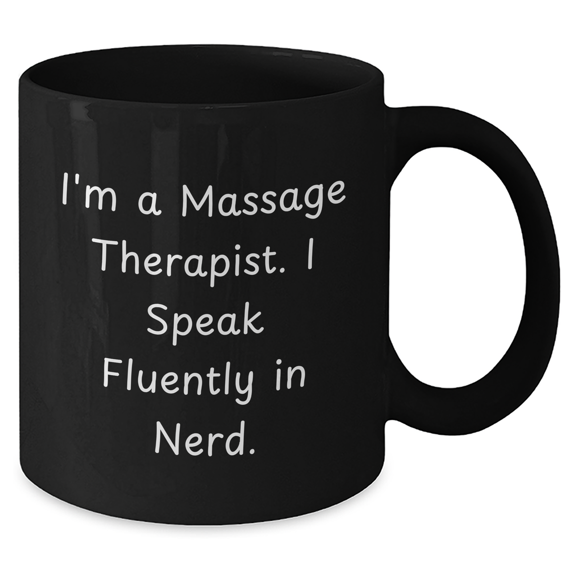 Massage Therapist Gifts, Funny Quote, Black Coffee Mug for Dad's Day - Gifts from Friends, Family, Coworkers, or Men - Additional