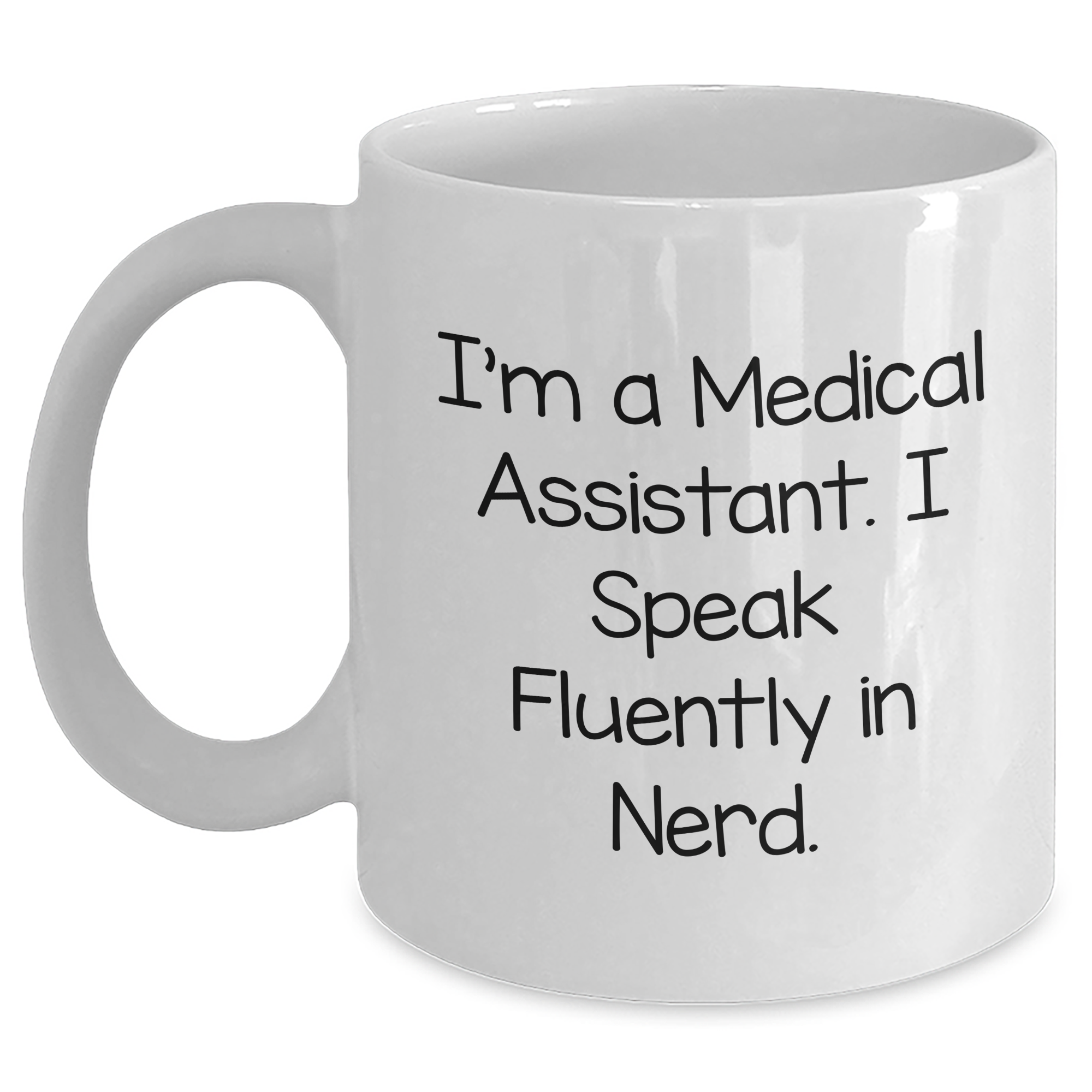 Funny Medical Assistant Gifts from Men to Medical Assistants, White Coffee Mug, Father's Day Unique Gifts - Main