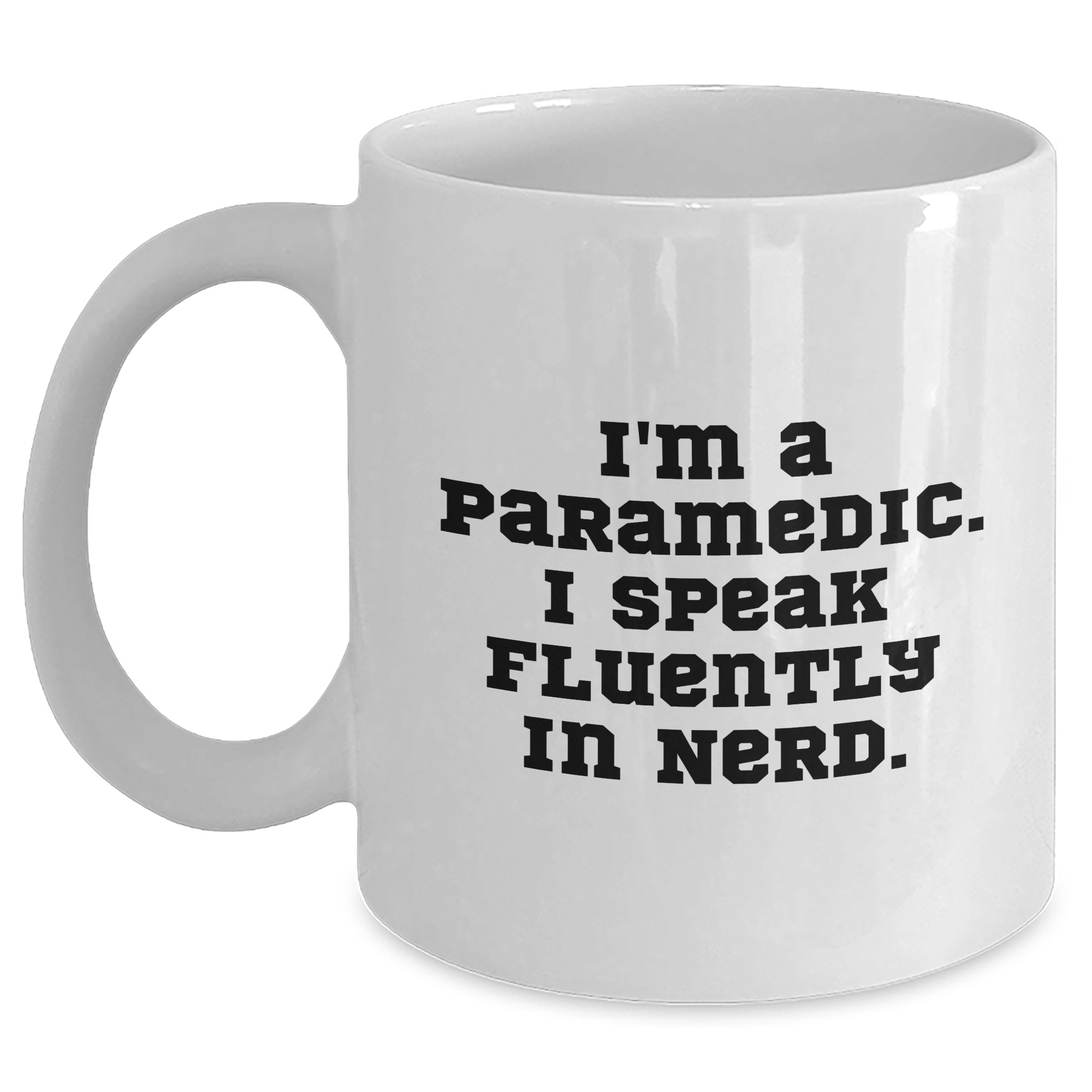 Funny Rescue Worker Quote White Coffee Mug Gifts from Men for Father's Day - Main