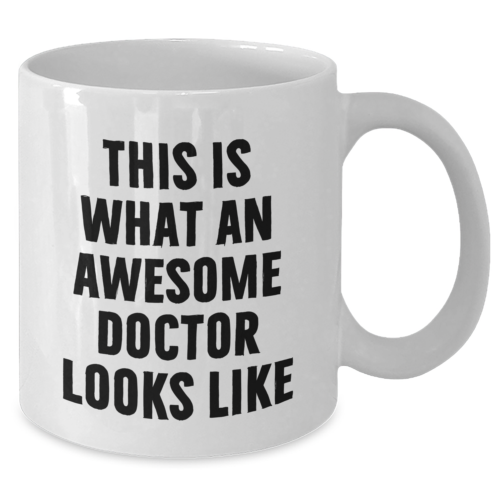 Funny Doctor Gifts: This Is What An Awesome Doctor Looks Like, White Coffee Mug for Dad, Gifts from Family, Unique Father's Day Unique Gifts - Additional