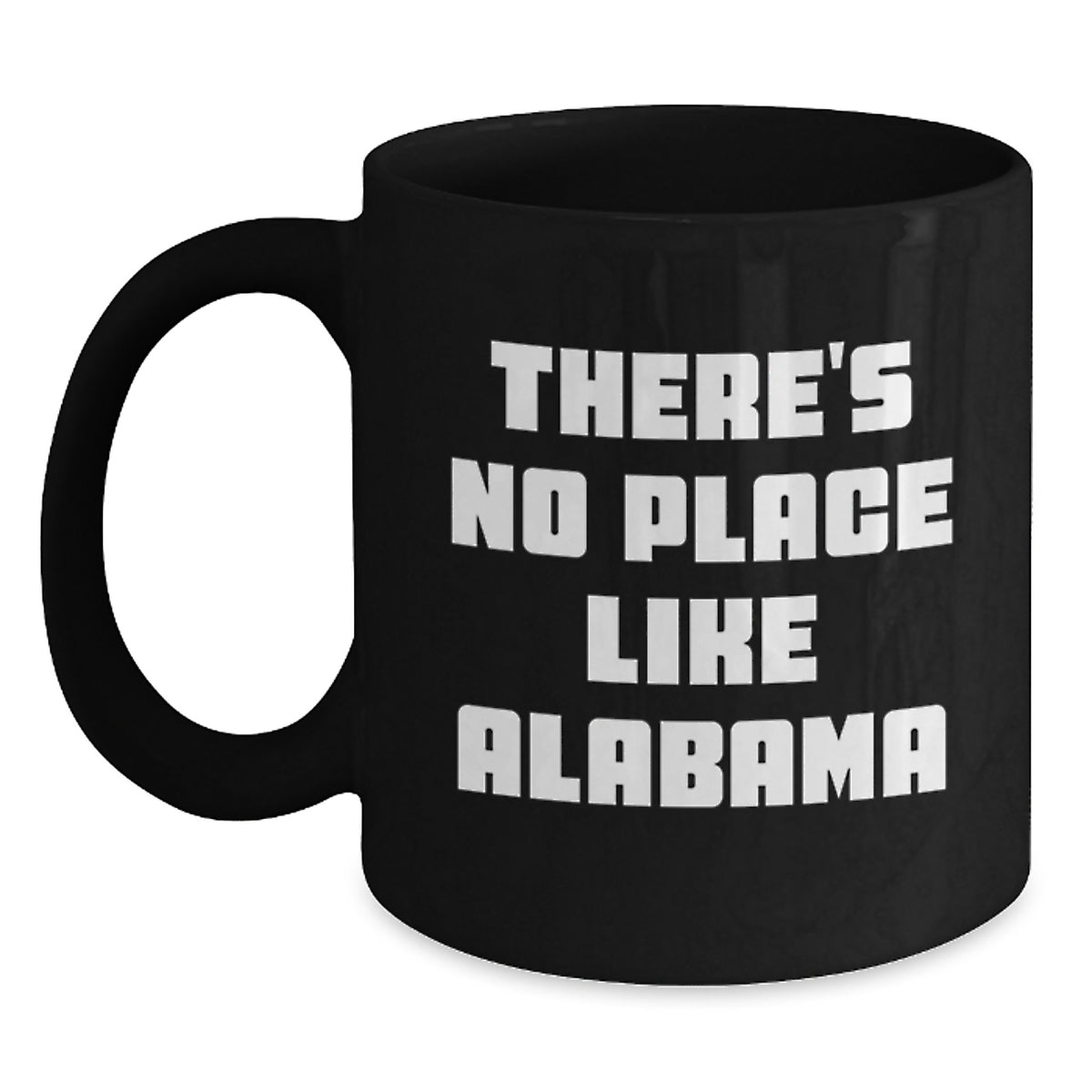 Funny Alabama Black Coffee Mug Gifts from Friends and Family for Christmas Unique - Main