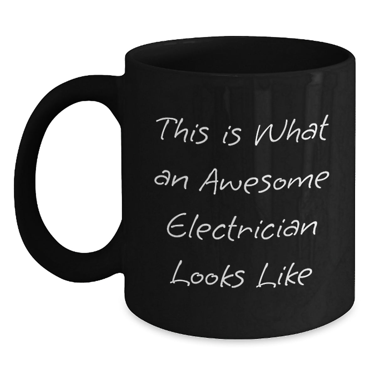 Electrician Gifts, Funny Quote Black Coffee Mug, Gifts from Family to Men, Unique Graduation Gifts - Main
