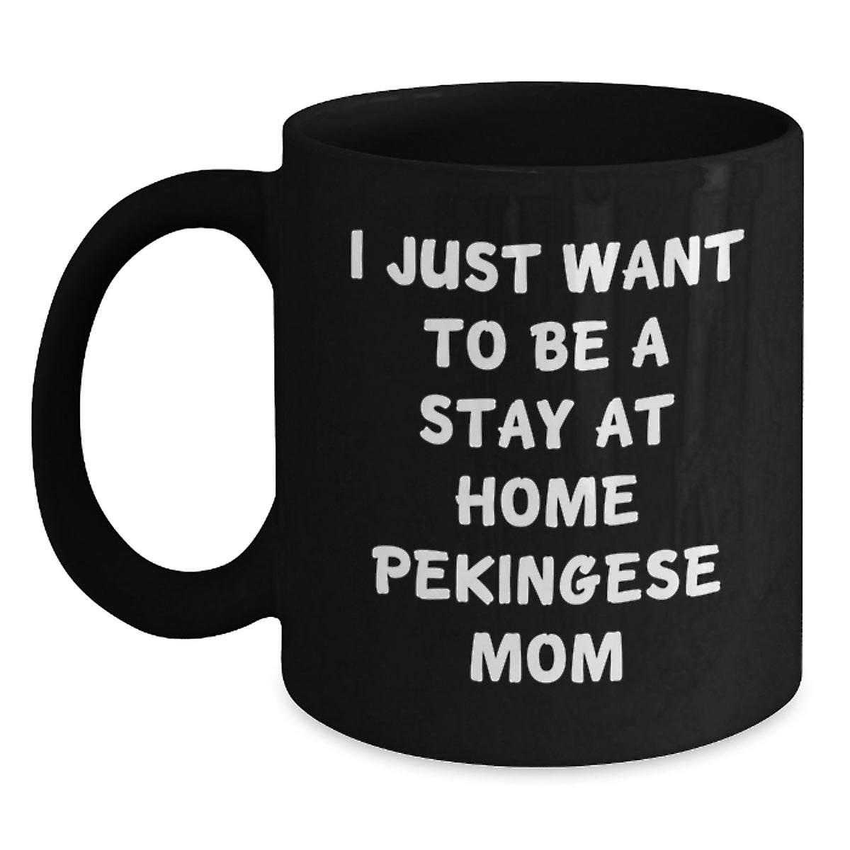 Pekingese Dog Mom Funny Gifts from Friends for Pekingese Dog Lover Birthday Unique Mug - Main