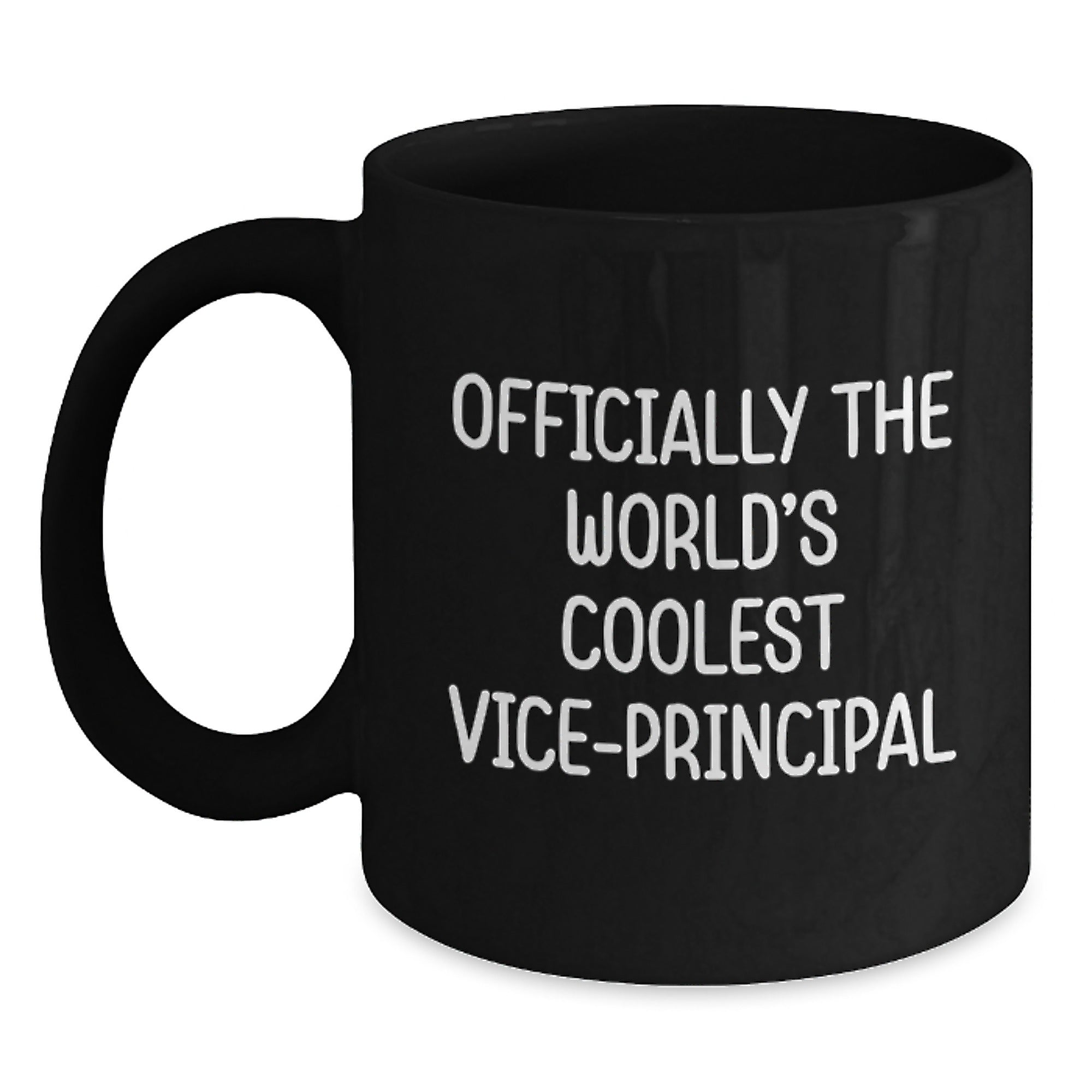 Vice-principal Coffee Mug Gifts from Friends, Officially The World's Coolest Vice-principal Birthday Unique Gifts for Vice-principal, Men or Women - Main