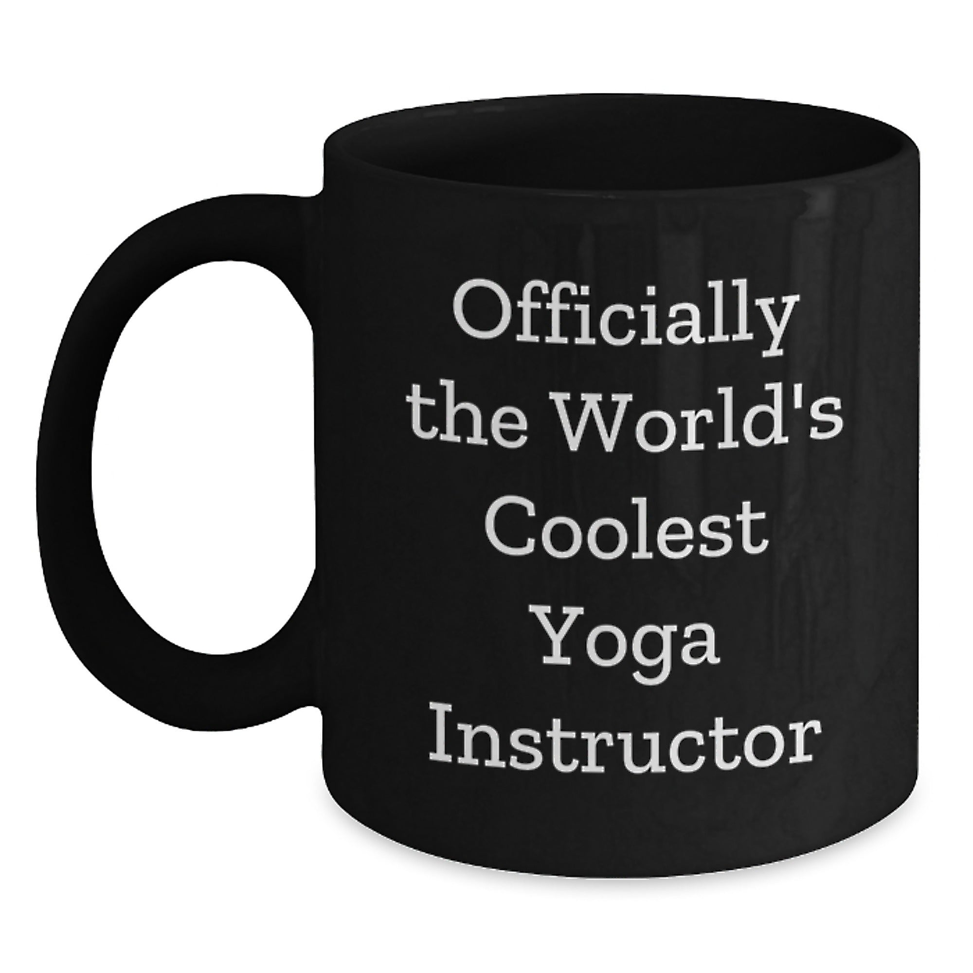 Gifts from Friends to Yoga Instructor, World's Coolest Quote, Funny Christmas Unique Gifts - Main