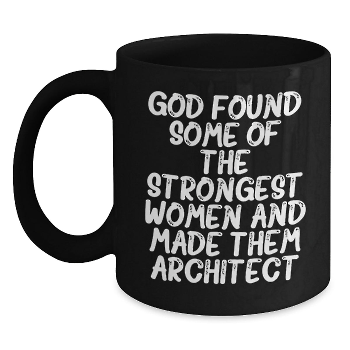 Funny Architect Quote Gifts for Women, Black Coffee Mug, Christmas Unique Presents for Her, from Friends, Family, Coworkers - Main