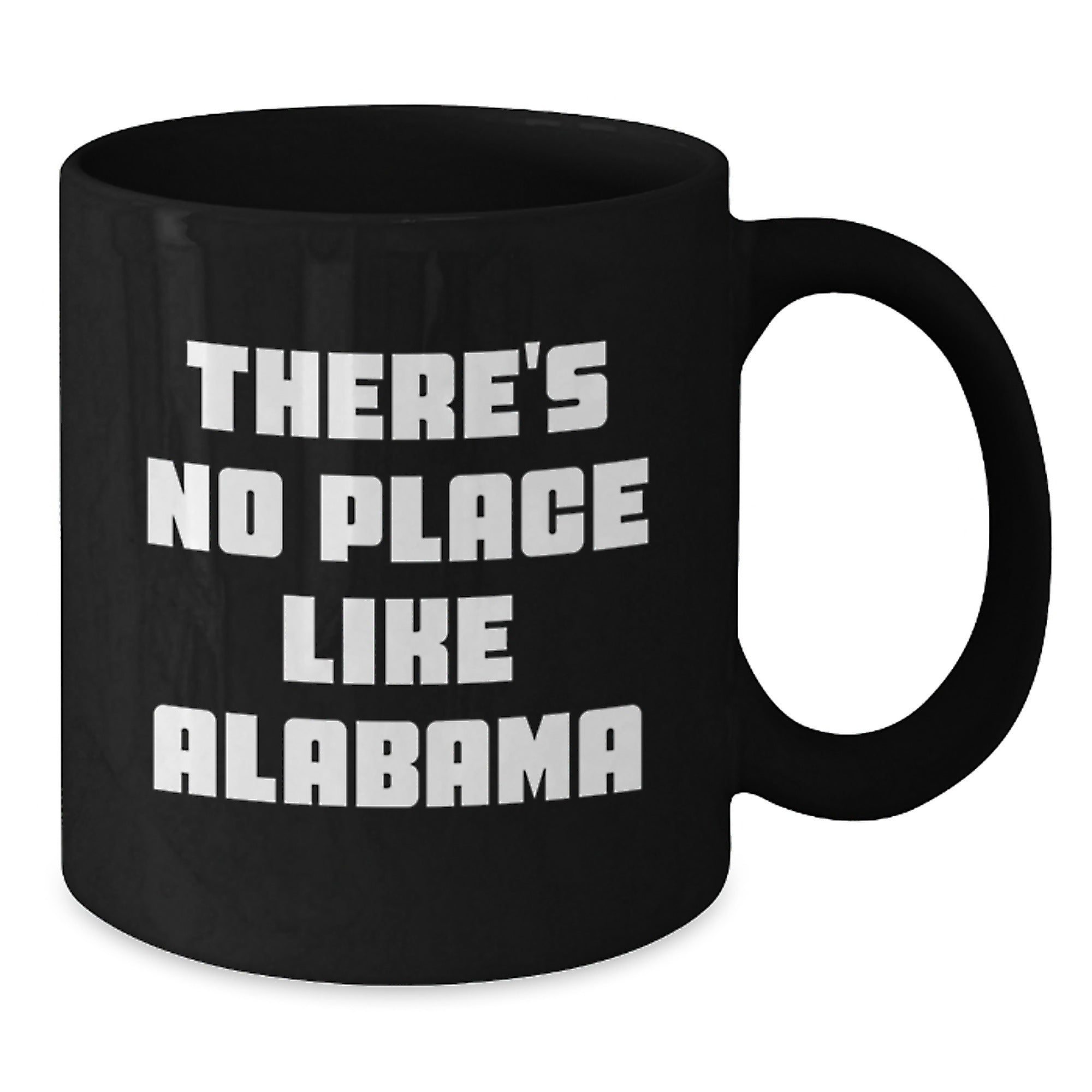 Funny Alabama Black Coffee Mug Gifts from Friends and Family for Christmas Unique - Additional