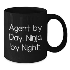 Agent By Day Ninja By Night Funny Graduation Gifts from Family to Agent - Additional