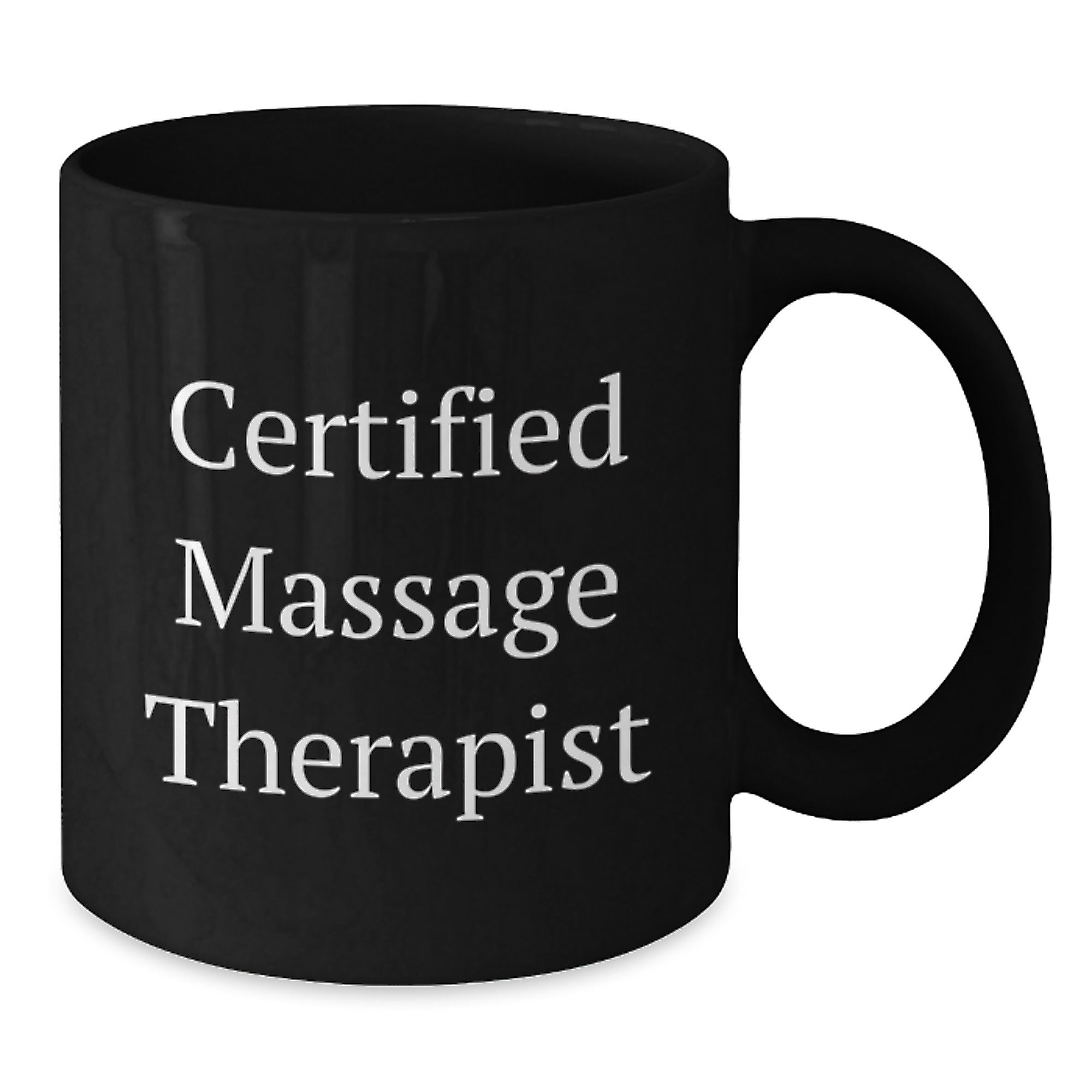 Massage Therapist Gifts, Funny Quote, Black Coffee Mug, Gifts from Friends for Birthday, Certified Massage Therapist Love, Unique Birthday Unique Gifts for Massage Therapist - Additional