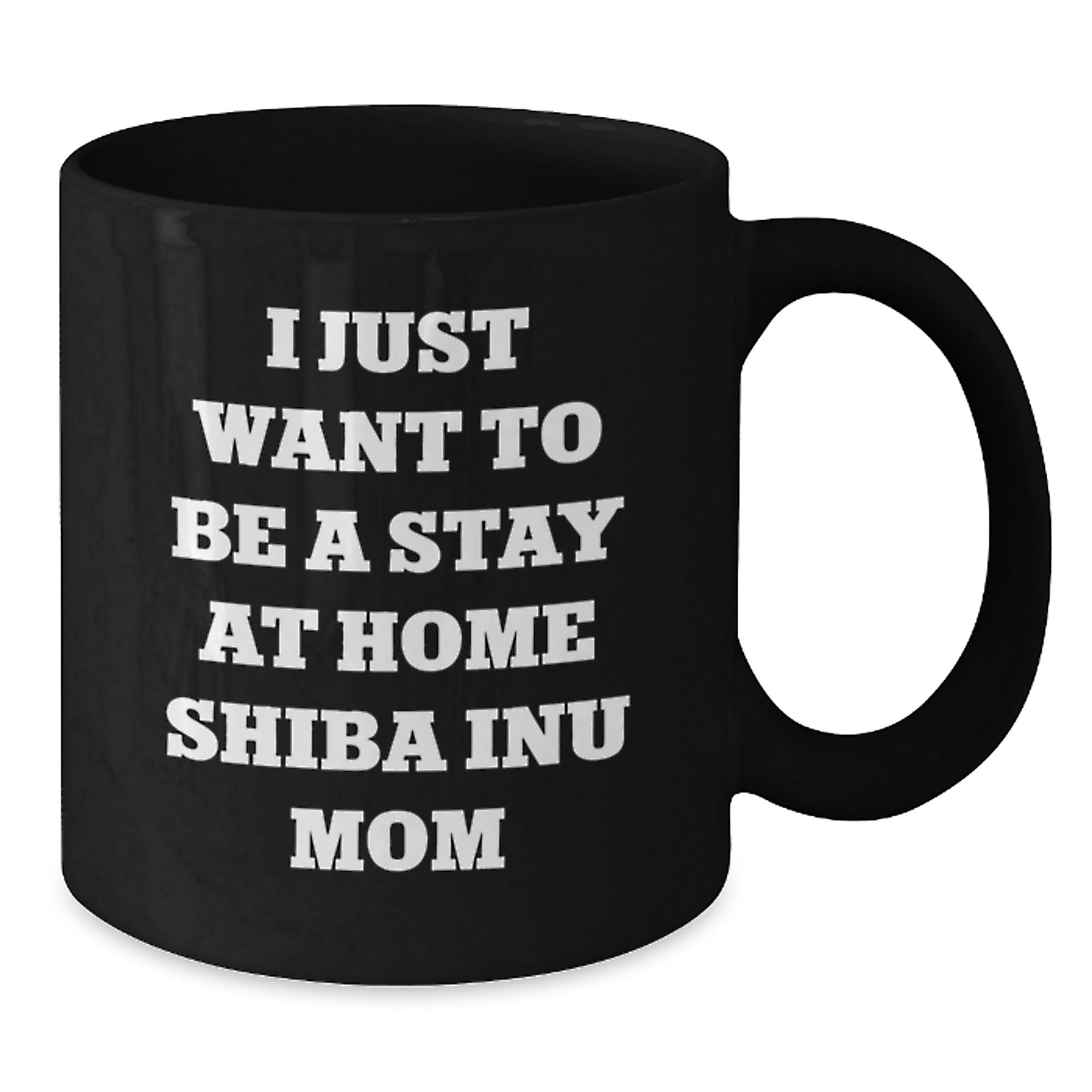 Funny Shiba Inu Dog Mom Unique Gifts from Friends for Shiba Inu Dog Owners Black Coffee Mug Christmas Memorable Presents - Additional