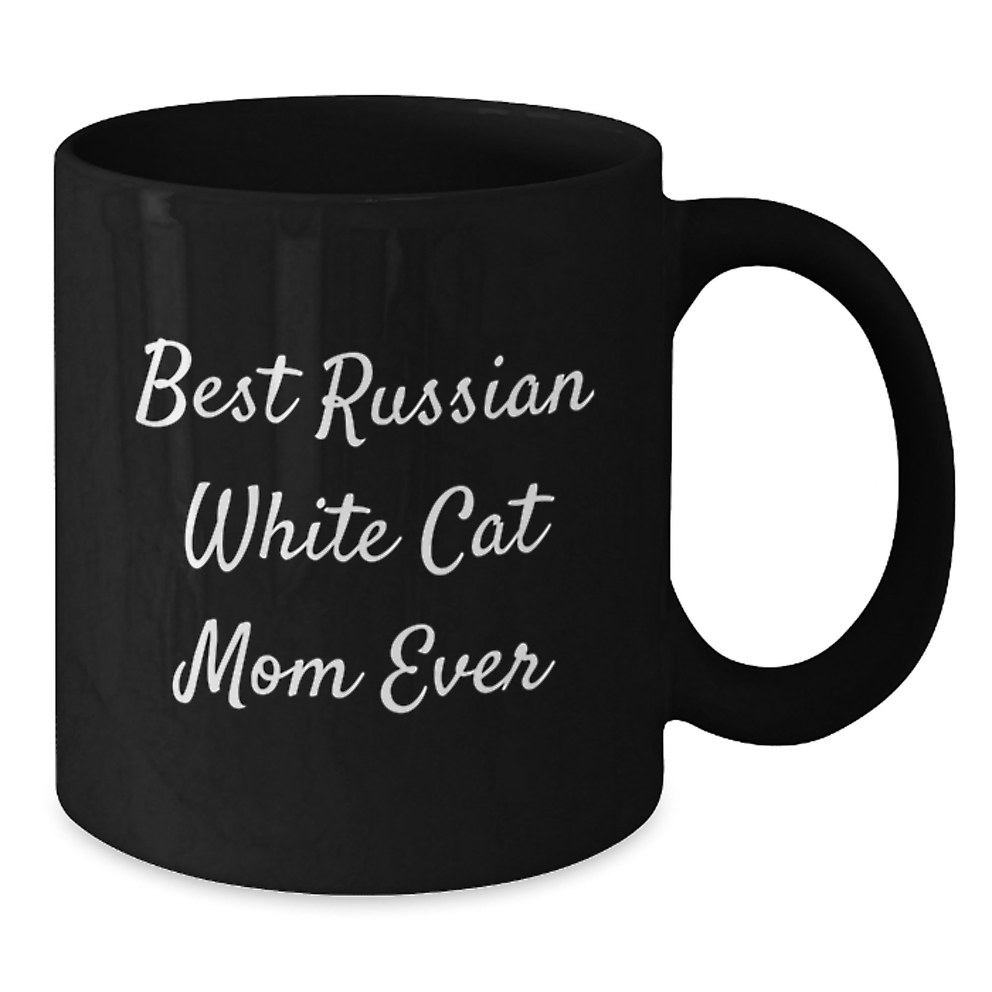Russian White Cat Mom Funny Gifts from Friends for Graduation Unique Russian White Cat Lover Gifts to Russian White Cat Mom - Additional